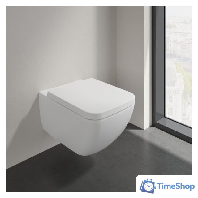 Сиденье для унитаза Villeroy & Boch Venticello 8M22S1Rw - Изображение №3 — Интернет-магазин Time-Shop