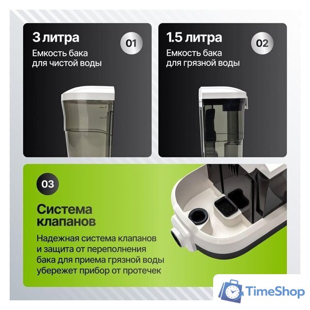 Пылесос Kiwi KCC-4325W - Изображение №5 — Интернет-магазин Time-Shop