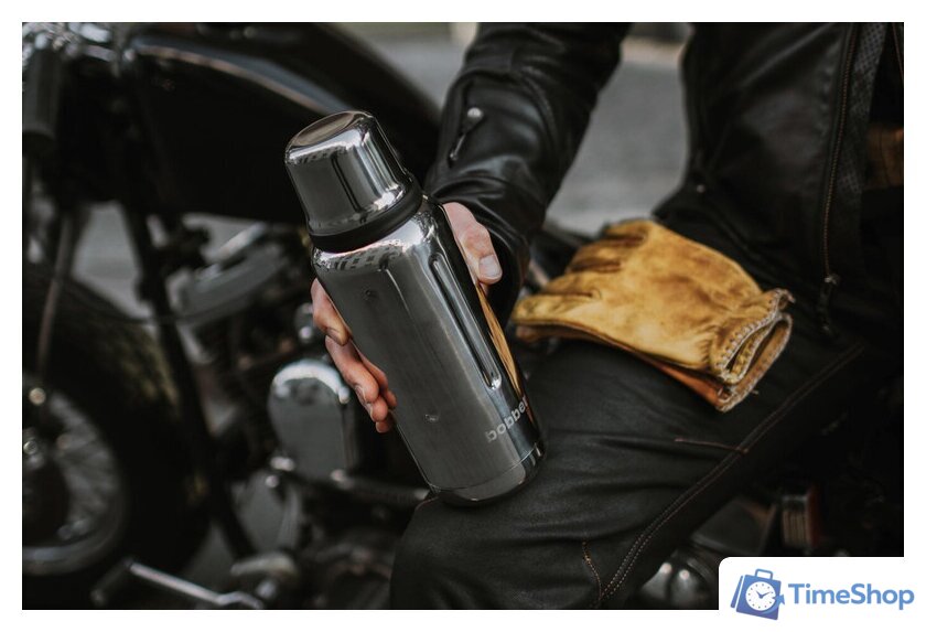Термос Bobber Flask 1 л (зеркальный) - Изображение №7 — Интернет-магазин Time-Shop