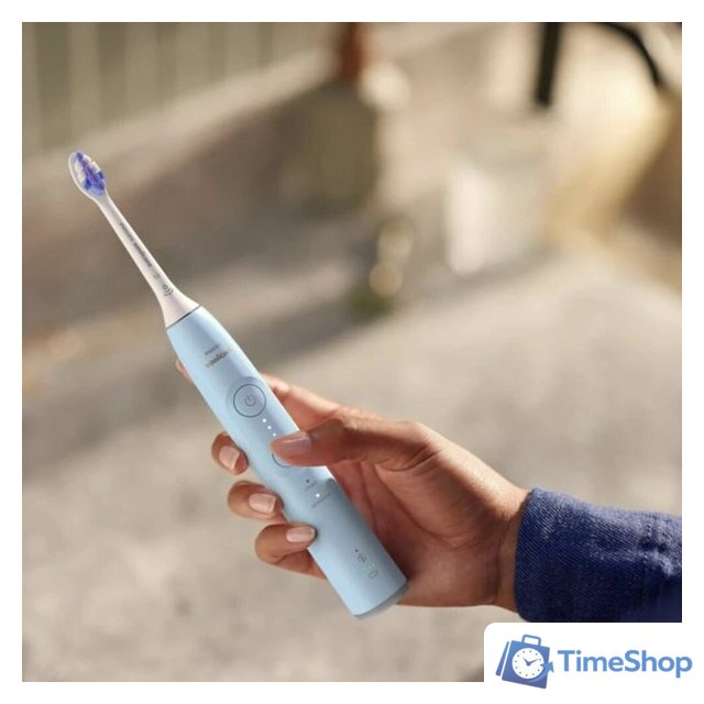 Электрическая зубная щетка Philips Sonicare Series 6100 HX7406/02 - Изображение №3 — Интернет-магазин Time-Shop