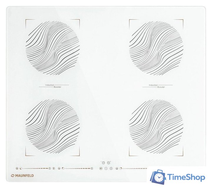 Варочная панель MAUNFELD CVI594SB2WHF Inverter - Изображение №2 — Интернет-магазин Time-Shop