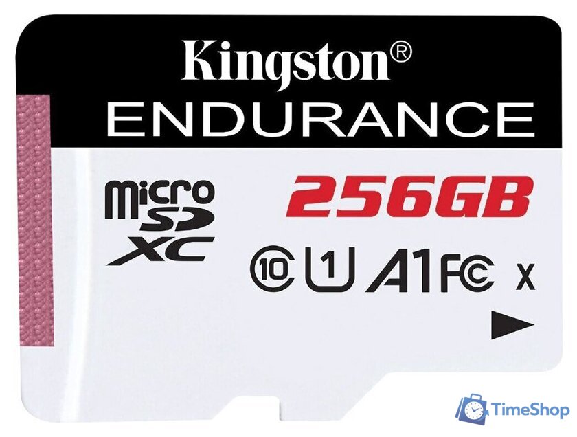Карта памяти Kingston High Endurance microSDXC 256GB - Изображение №1 — Интернет-магазин Time-Shop