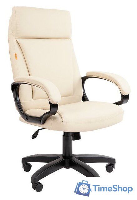 Офисное кресло CHAIRMAN 794 LT (экокожа, бежевый) - Изображение №1 — Интернет-магазин Time-Shop