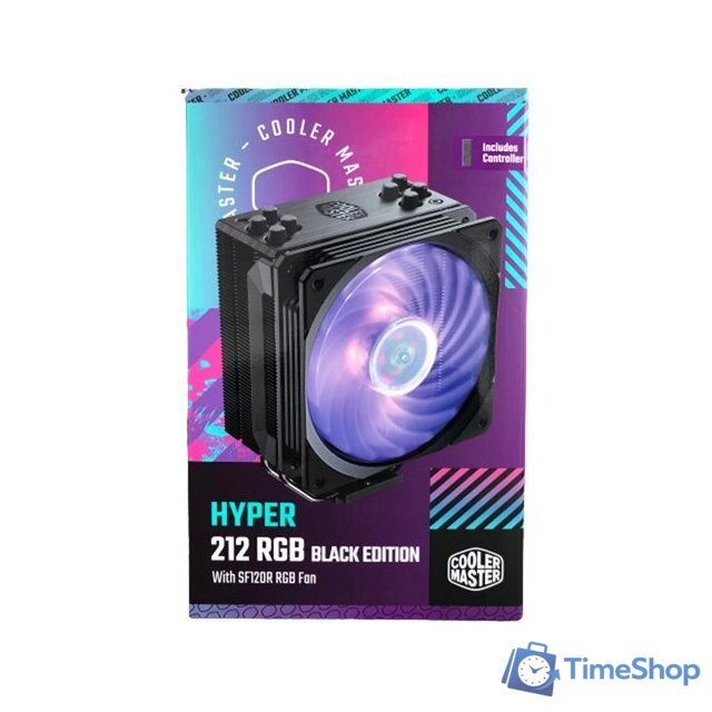 Кулер для процессора Cooler Master Hyper 212 RGB Black Edition RR-212S-20PC-R2 - Изображение №2 — Интернет-магазин Time-Shop