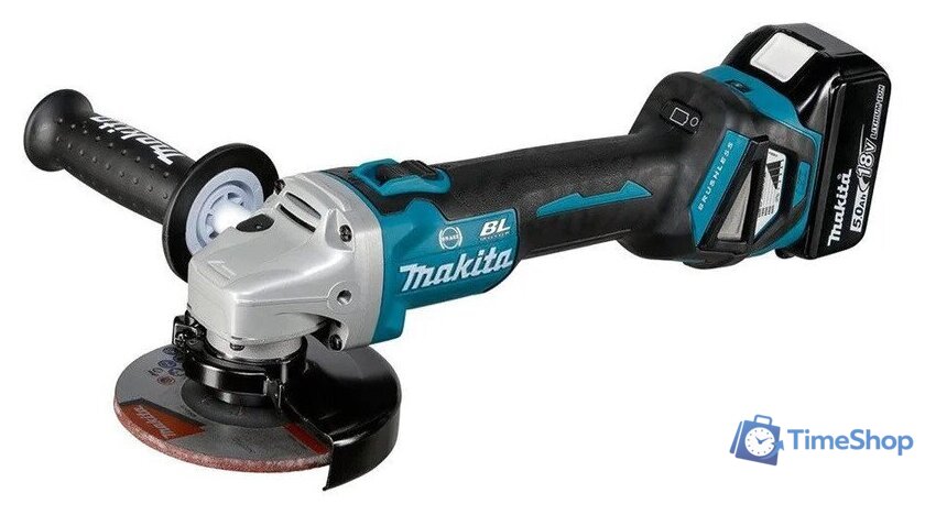 Угловая шлифмашина Makita DGA513RT1J (с 1-им АКБ) - Изображение №1 — Интернет-магазин Time-Shop