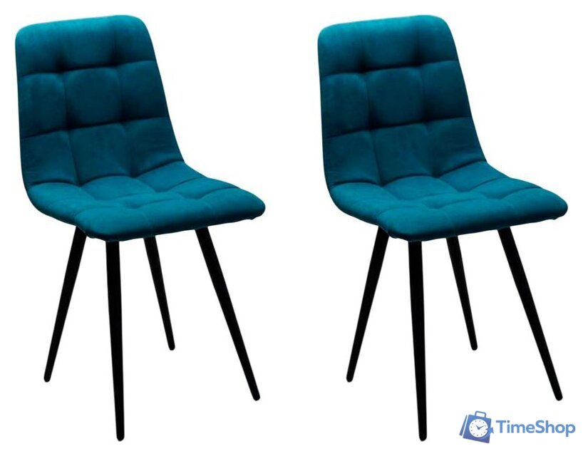 Стул Аленушка Мебель Агат (2шт, океан) - Изображение №2 — Интернет-магазин Time-Shop