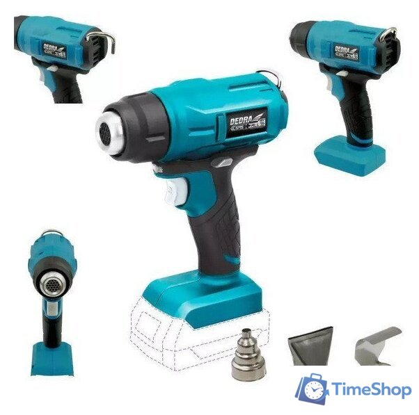 Промышленный фен Dedra DED7058 (без АКБ) - Изображение №1 — Интернет-магазин Time-Shop
