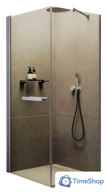 Душевой уголок MaybahGlass MGY-1312-5 (бесцветное стекло/хром матовый) - Изображение №1 — Интернет-магазин Time-Shop