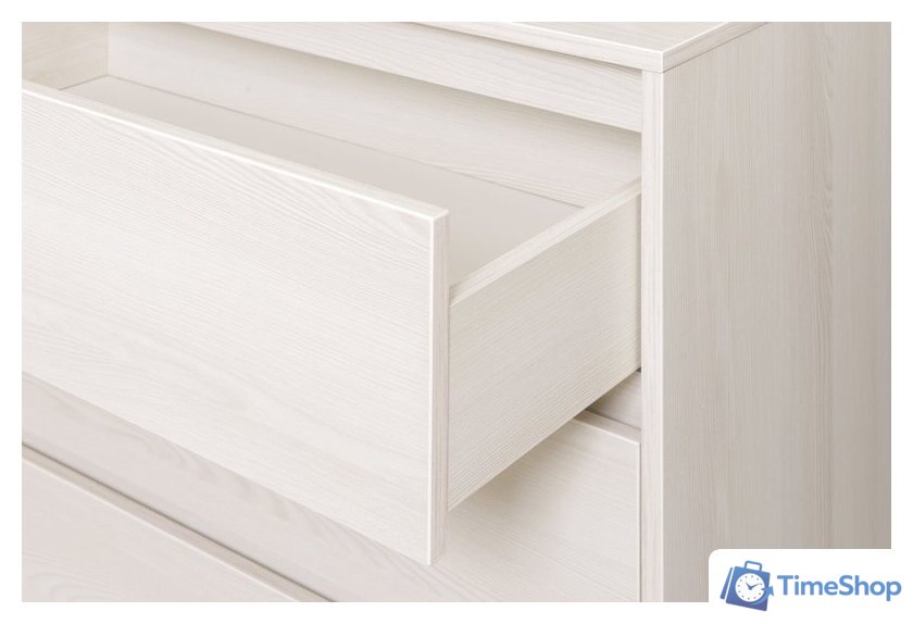 Комод Рэйгрупп Aleksa РГ-04 ARG-4 8110445 (ясень снежный) - Изображение №3 — Интернет-магазин Time-Shop