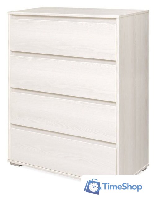 Комод Рэйгрупп Aleksa РГ-04 ARG-4 8110445 (ясень снежный) - Изображение №1 — Интернет-магазин Time-Shop