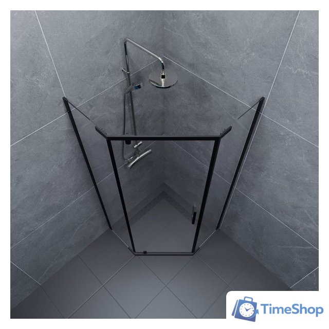 Душевой уголок Triton Дека-Блэк 100х100 (без поддона) - Изображение №3 — Интернет-магазин Time-Shop