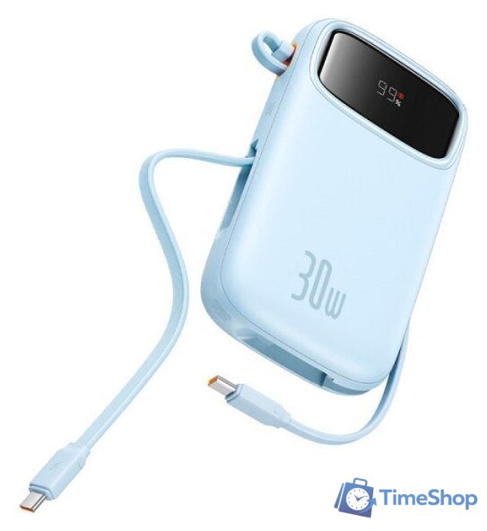 Внешний аккумулятор Baseus QPow 2 Power Bank 20000mAh (голубой) - Изображение №1 — Интернет-магазин Time-Shop
