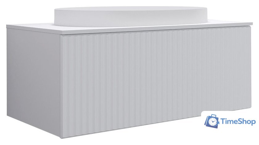  ЗОВ Тумба с умывальником Кито 70 K70LW0MFWPM-LDSPW6002 (флавио белый) - Изображение №1 — Интернет-магазин Time-Shop