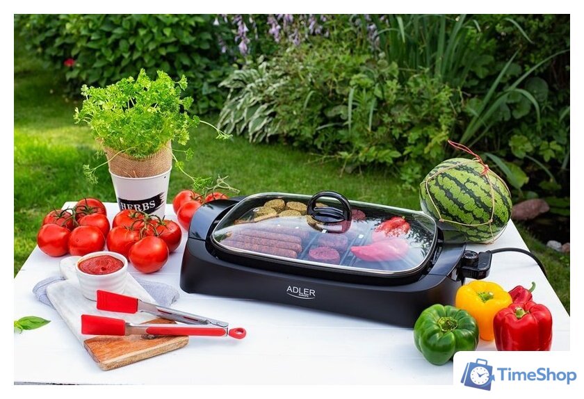 Электрогриль Adler AD 6610 - Изображение №4 — Интернет-магазин Time-Shop