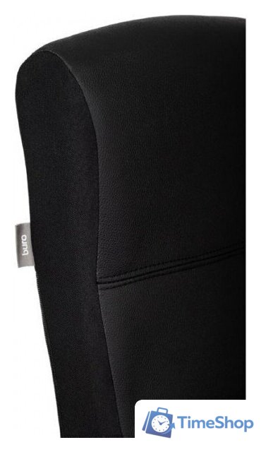 Офисное кресло Бюрократ Dominus (черный, экокожа) - Изображение №6 — Интернет-магазин Time-Shop