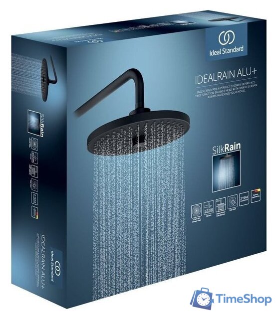 Верхний душ Ideal Standard BD581XG (черный матовый) - Изображение №4 — Интернет-магазин Time-Shop