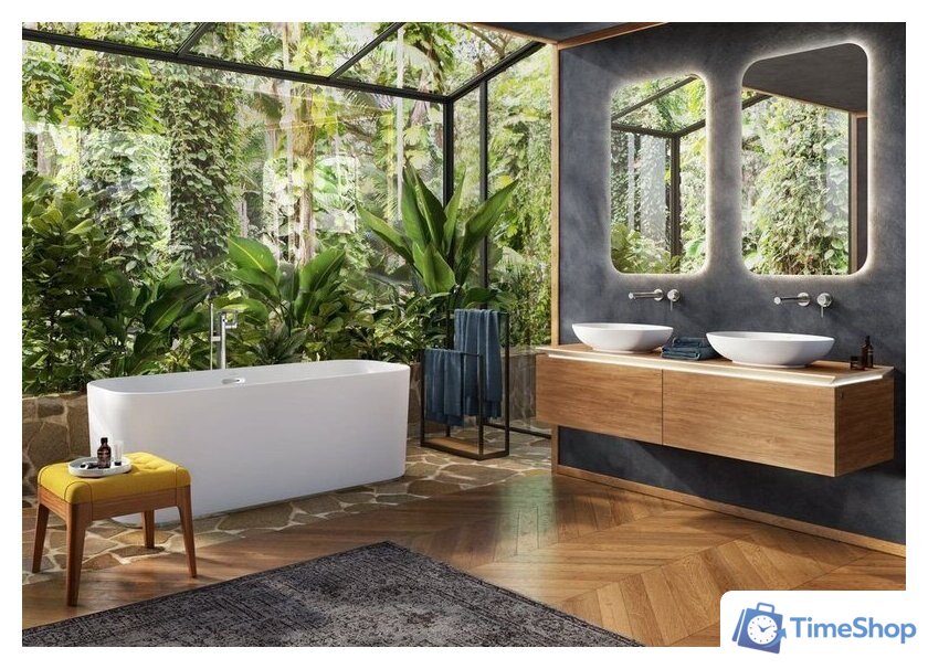 Умывальник Villeroy & Boch Loop&Friends 4A4701RW - Изображение №9 — Интернет-магазин Time-Shop