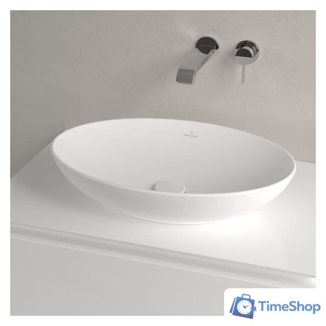 Умывальник Villeroy & Boch Loop&Friends 4A4701RW - Изображение №3 — Интернет-магазин Time-Shop