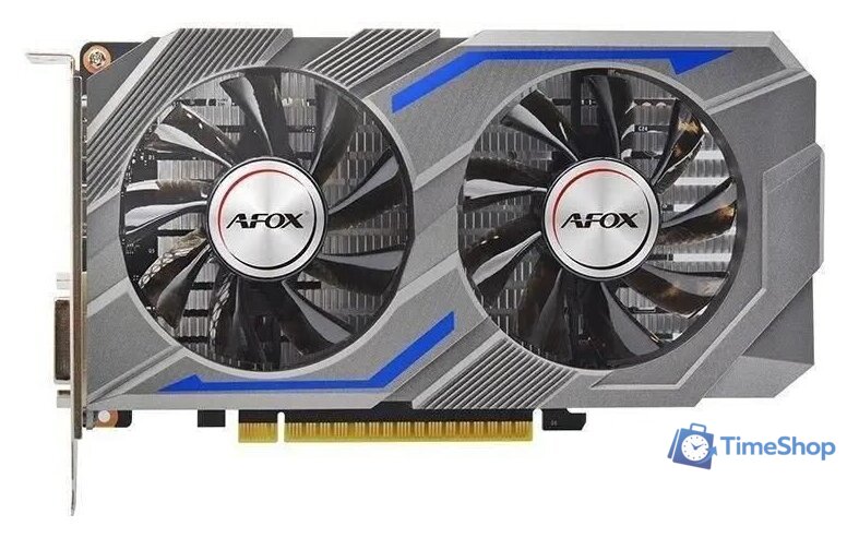 Видеокарта AFOX GeForce GTX 1650 4GB GDDR6 AF1650-4096D6H3-V8 - Изображение №1 — Интернет-магазин Time-Shop