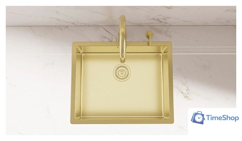 Кухонная мойка Kernau KSS U 61.1 1B SS Gold - Изображение №6 — Интернет-магазин Time-Shop