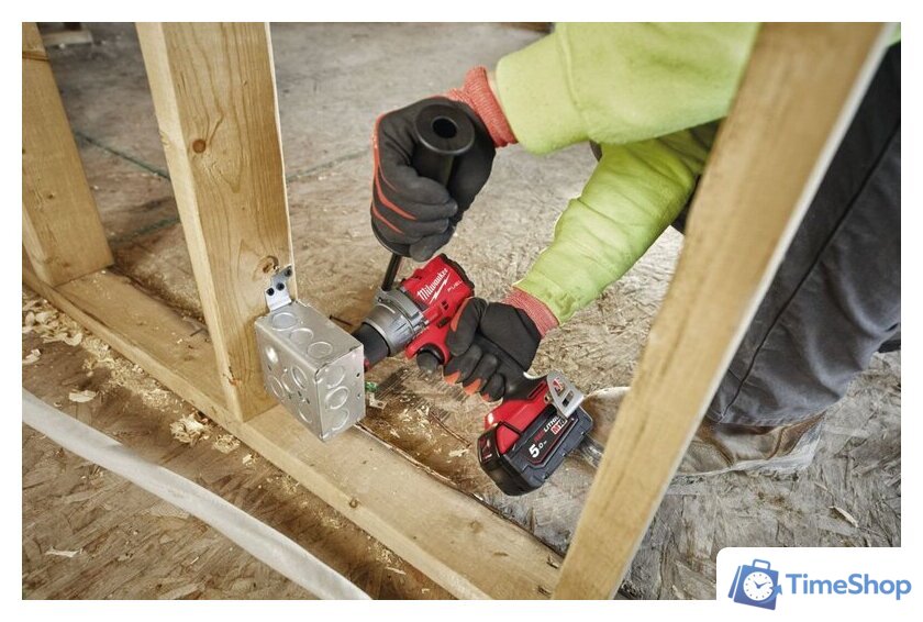 Дрель-шуруповерт Milwaukee M18 FUEL M18FDD3-0X 4933479862 (без АКБ) - Изображение №9 — Интернет-магазин Time-Shop