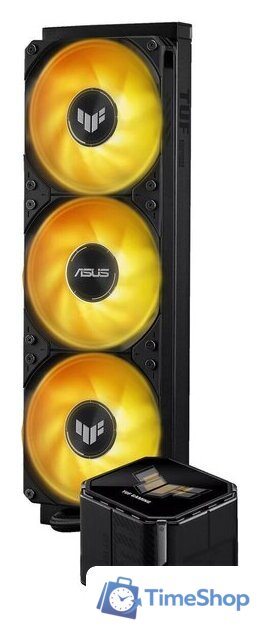 Система жидкостного охлаждения для процессора ASUS TUF Gaming LC III 360 ARGB LCD (черный) - Изображение №6 — Интернет-магазин Time-Shop
