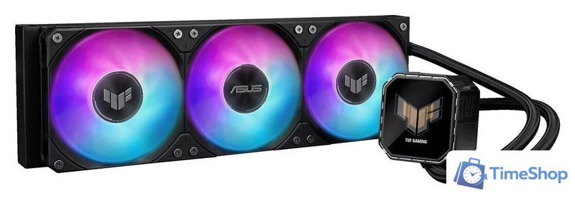 Система жидкостного охлаждения для процессора ASUS TUF Gaming LC III 360 ARGB LCD (черный) - Изображение №1 — Интернет-магазин Time-Shop