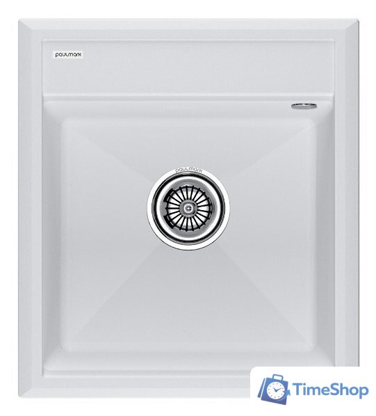 Кухонная мойка Paulmark Stepia 45 PM114651-WH - Изображение №1 — Интернет-магазин Time-Shop