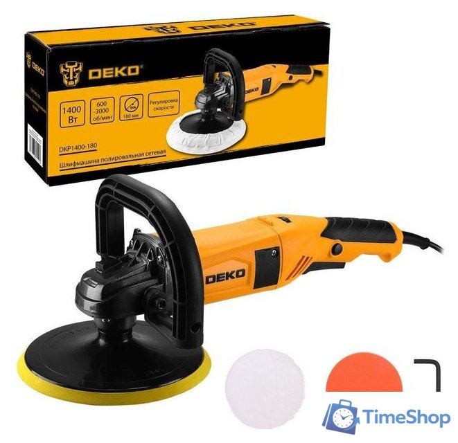 Полировальная машина Deko DKP1400-180 083-1049 - Изображение №1 — Интернет-магазин Time-Shop