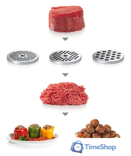 Мясорубка Bosch MFW68680 - Изображение №8 — Интернет-магазин Time-Shop