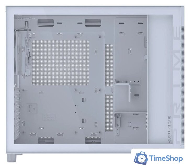 Корпус ASUS Prime AP303 Tempered Glass Panel (белый) - Изображение №3 — Интернет-магазин Time-Shop