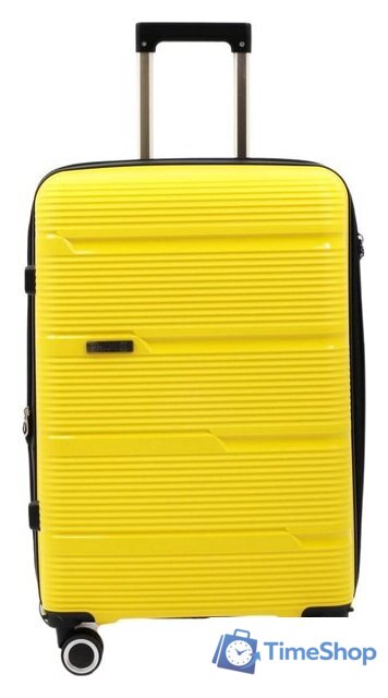 Чемодан-спиннер Pride РР-203 (L, желтый) - Изображение №1 — Интернет-магазин Time-Shop
