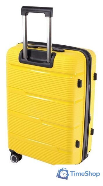 Чемодан-спиннер Pride РР-203 (L, желтый) - Изображение №3 — Интернет-магазин Time-Shop