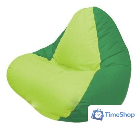 Кресло-мешок Flagman Релакс Г4.1-012 (салатовый/зеленый) - Изображение №1 — Интернет-магазин Time-Shop