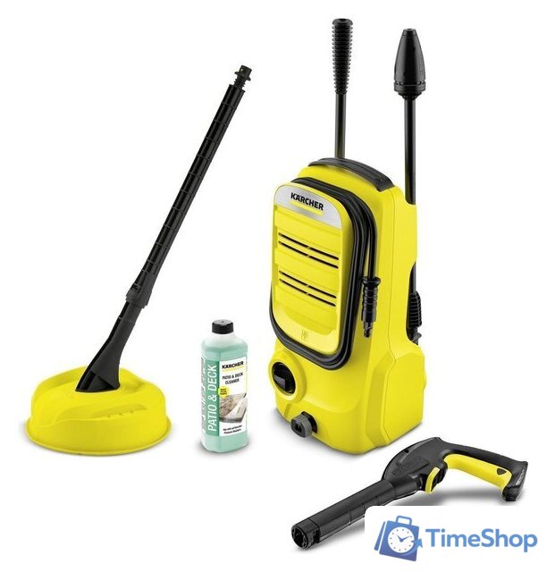Мойка высокого давления Karcher K2 Compact Home 1.673-503.0 - Изображение №1 — Интернет-магазин Time-Shop