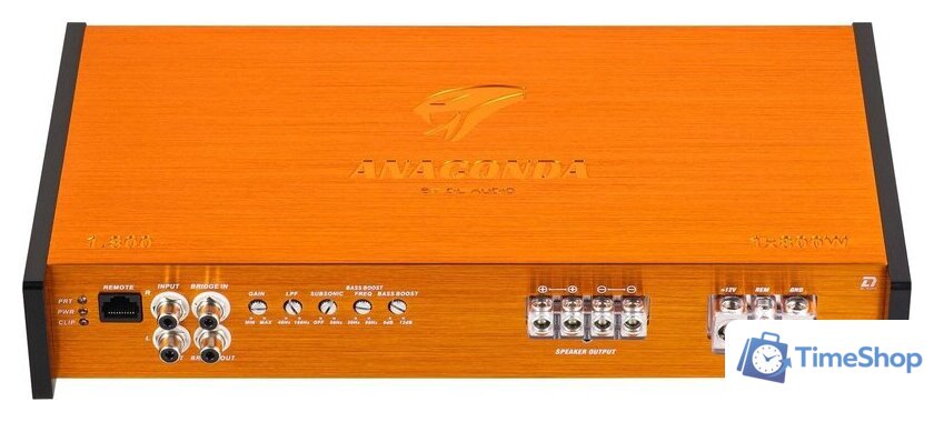 Автомобильный усилитель DL Audio Anaconda 1.800 - Изображение №2 — Интернет-магазин Time-Shop