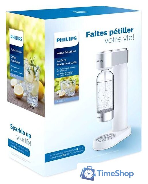 Сифон для газирования Philips ADD4902WH/10 - Изображение №3 — Интернет-магазин Time-Shop
