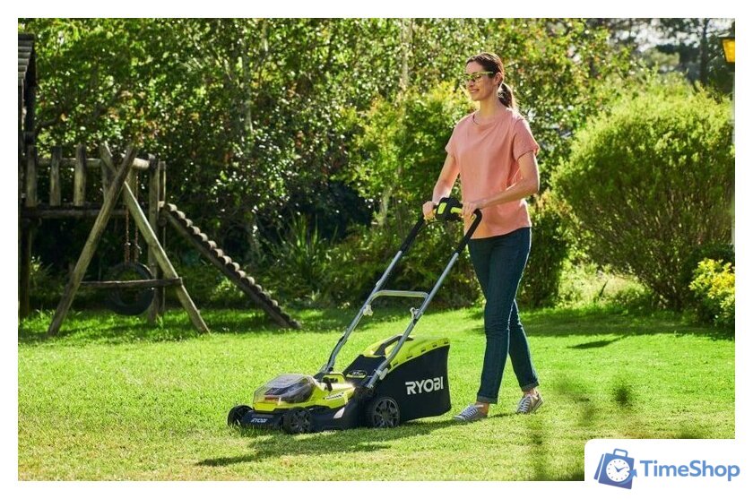 Газонокосилка Ryobi RY18LMH37A-250 Hybrid (с 2-мя АКБ) - Изображение №5 — Интернет-магазин Time-Shop