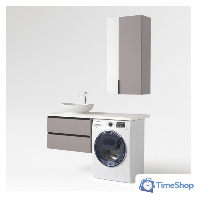  Дабер Тумба под умывальник 003 Т3.8.0.4Ч (серый/черный) - Изображение №2 — Интернет-магазин Time-Shop