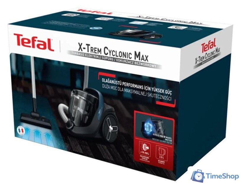 Пылесос Tefal X-Trem Cyclonic Max TW7B11EA - Изображение №4 — Интернет-магазин Time-Shop