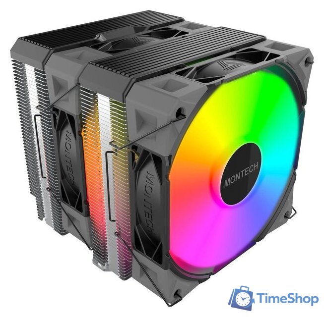 Кулер для процессора Montech NX600 ARGB (черный) - Изображение №1 — Интернет-магазин Time-Shop