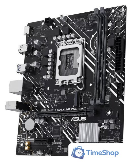 Материнская плата ASUS Prime H610M-F D4 R2.0 - Изображение №4 — Интернет-магазин Time-Shop