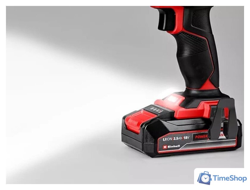 Ударная дрель-шуруповерт Einhell Te-Cd 18/44 Li-i 4514287 (с 1-м АКБ) - Изображение №5 — Интернет-магазин Time-Shop