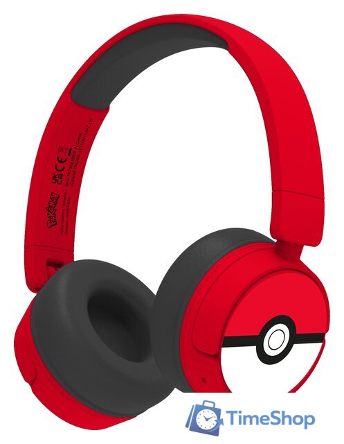 Наушники OTL Technologies Pokemon Poke Ball Kids Wireless PK1000 - Изображение №1 — Интернет-магазин Time-Shop