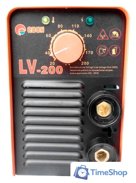 Сварочный инвертор Edon LV-200 - Изображение №2 — Интернет-магазин Time-Shop
