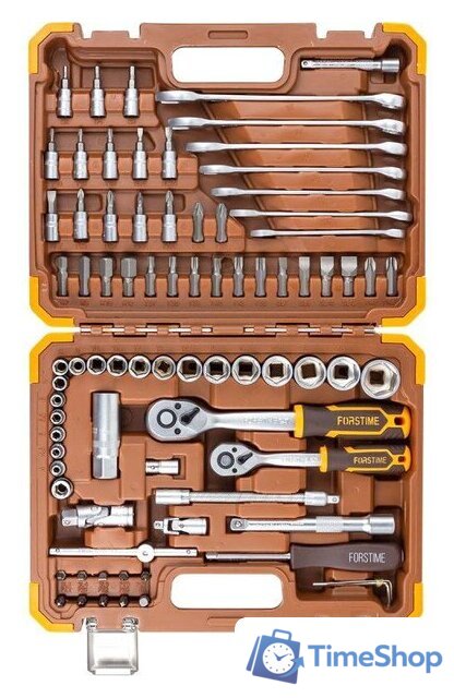 Универсальный набор инструментов Forstime FT-4821-5DS-м (82 предмета) - Изображение №1 — Интернет-магазин Time-Shop