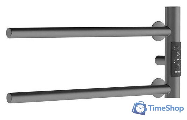 Полотенцесушитель Маргроид Ferrum Cook СНШ 18*40 Графит, скрытого монтажа, таймер справа - Изображение №1 — Интернет-магазин Time-Shop