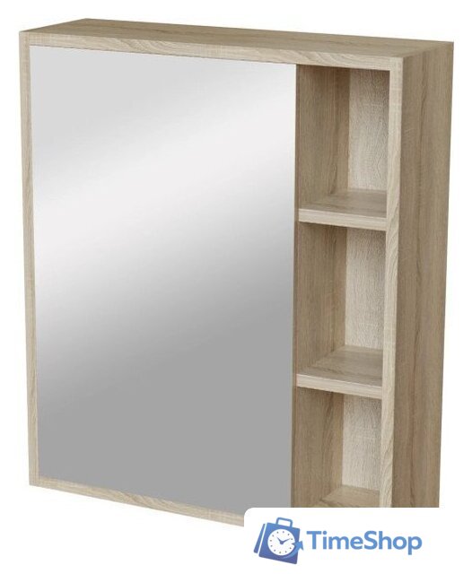  Mixline Шкаф с зеркалом для ванной Милтон-60 557615 - Изображение №2 — Интернет-магазин Time-Shop