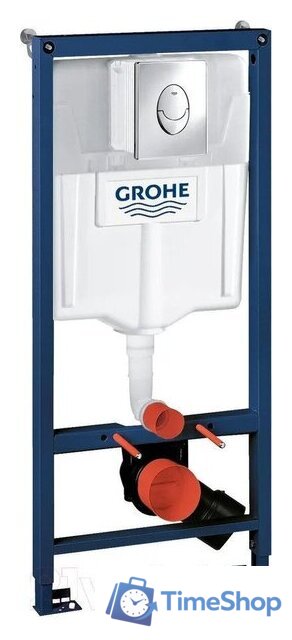 Унитаз подвесной Grado GD-W203T + GROHE Rapid SL 38721001 (с кнопкой смыва) - Изображение №6 — Интернет-магазин Time-Shop