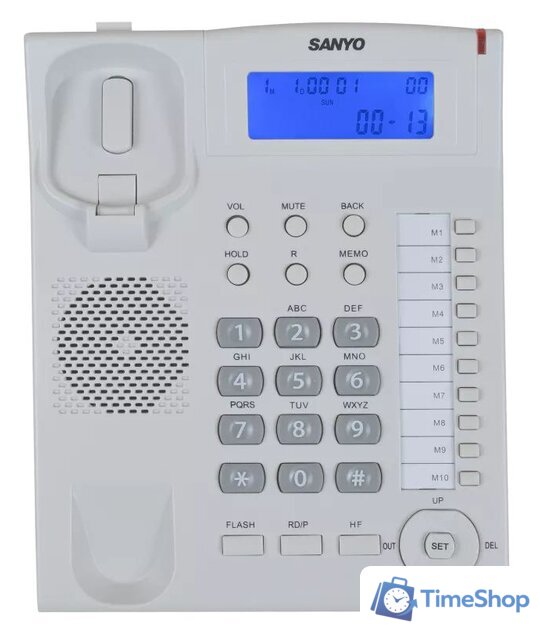 Проводной телефон Sanyo RA-S517W - Изображение №10 — Интернет-магазин Time-Shop